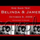 Professionally designed custom Save the Date Cards -- You Print