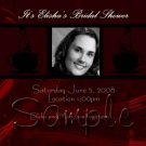 Professionally designed custom Bridal Shower invitations -- You Print