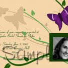 Professionally designed custom Bridal Shower invitations -- You Print