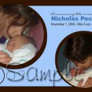 Professionally designed photo Birth Announcements -- You Print