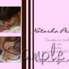 Professionally designed photo Birth Announcements -- You Print