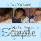 Professionally designed photo Birth Announcements -- You Print