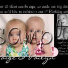 Princess Theme Photo Birthday Invitations -- You Print