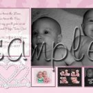 Princess Theme Photo Birthday Invitations -- You Print
