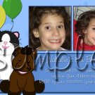 Custom Balloon theme Photo Birthday Invitations -- You Print