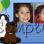 Custom Balloon theme Photo Birthday Invitations -- You Print