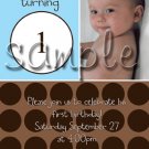 Beautiful Completely Custom Photo Birthday Invitations I design & You Print unlimited quantity