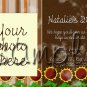 Completely Custom Sunflower Birthday Invitations, I design & You Print unlimited quantity