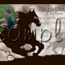 Completely Custom Western Birthday Invitations, I design & You Print unlimited quantity