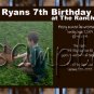 Completely Custom Western Birthday Invitations, I design & You Print unlimited quantity