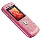 Motorola L6 Pink SLVR Ultra Slim Design Phone With Camera (Unlocked)