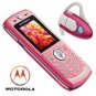 Motorola L6 Pink - SLVR Ultra Slim Design Cellular Mobile Phone Bluetooth Combo (Unlocked)