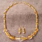 #56 Gold and Golden Necklace Set