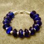 #60 Blue Caterpillar Bracelet