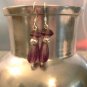 #66 Purple and Silver Earrings