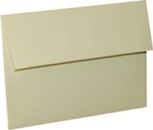 A2  Ivory Creme 24lb. Square Flap Invitation Envelopes - Choice 200  Packs