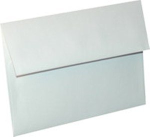 A7  White 24lb. Square Flap Invitation Envelopes - Choice 150 Quanity Packs