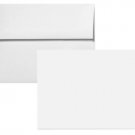 Clean A6 WHITE ENVELOPES 4 3/4" x 6 1/2" for Card or Invite- Choice 250 Pack