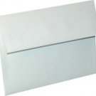 A9 White 28lb. Square Flap Invite Envelopes - Choice 50 Pack (5.5 in x 8.5 in)