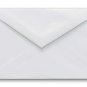White 28lb. Lee Bar Invite Envelopes - Choice 25 Pack (5 1/4 in. x 7 1/4 in.)