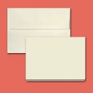 Blank Ivory Cream Greeting Cards+Envelopes 5" x 7"  Print Ready Scored Pk 25-100