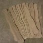 Wood Wavy Program Fan Handle Sticks (Pack of 200-300-400)  w / PRIORITY SHIPPING