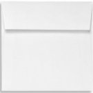 White 5_1/2 inch SQUARE Envelopes 70# PICK YOUR SIZE Invitation QUALITY 25/Pack