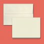 Blank Ivory Cream Greeting Cards+Envelopes 4" x 5" Print Ready Scored Pk 25-100