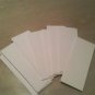 Raw Blank Bookmarks for Artists, Crafters, Printers or Kids Crafts 100 Pack