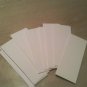 Raw Blank Bookmarks for Artists, Crafters, Printers or Kids Crafts 100 Pack