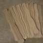 8" Unfinished Popsicle Wood Wavy Craft Paddle Fan Handle Sticks (Case of 300)