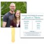 Square Picture Wedding Program Hand Fan Outdoor Event Church Auction Bid Paddles
