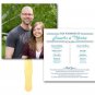 Square Picture Wedding Program Hand Fan Outdoor Event Church Auction Bid Paddles