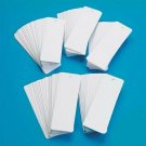 White Bookmarks Rectangle Shape Rounded Corners - Pack of 500 - 100# Card stock