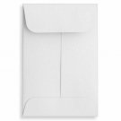 Small #3 Size White Coin Catalog Envelopes - 2 1/2 x 4 1/4" Inches - Pack of 100