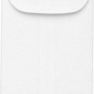 Bright White #4 1/2 Coin Envelopes - 3" x 4 7/8" - 24 lb.  250/ Qty Catalog Flap