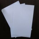 White Ledger Heavy weight Card stock - Size 11" in.  x  17" in. - 100/sheets