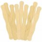 Wood Wavy Paddle Fan Handle Sticks Program Bulk Wholesaler (Pack of 200-400-600)