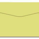 No. #10 Envelopes Pastel Yellow Canary Side Seam 24# Text Smooth Box of 1000 ct.