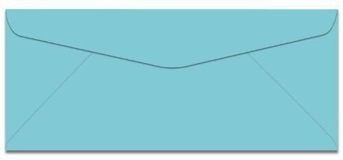 #9 Regular Business Pastel Blue Flap  Envelopes -- 3 7/8" x 8 7/8" --  250/ Qty