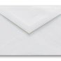 #5-1/2 Bright White Wove Baronial Envelopes - 4-3/8" x 5-3/4" - 28# - Box / 300