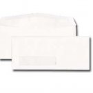 #10 White Business Single Left Side Window Envelope - 24# - 4 1/8" x 9 1/2" in.