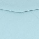 #6 3/4 Regular Envelopes - 3 5/8"  x  6 1/2" in. - Pastel Blue (1000 Qty.) - 24#