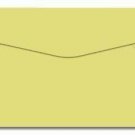 Regular #10 Commercial Flap Canary Yellow - 250/ PK - Domtar Earthchoice Colors Match