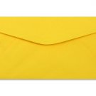 No. #10 Business Flyer Envelopes Pastel Canary Yellow - 4.125"  x  9.5" - Bx/500