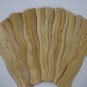200 Pack of Crafty Natural Wavy Jumbo Popsicle Wood Fan Handles Wedding Sticks