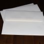 100 White A9 Square Flap Invites Envelopes 70# Text Smooth - 5 3/4" x 8 3/4" in.