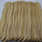 8" Unfinished Popsicle Wood Wavy Paddle Fan Handle Sticks (Case of 900)