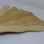 110 Natural Wavy Jumbo Wood Fan Handles Wedding Fan Sticks NEW FREE SHIPPING