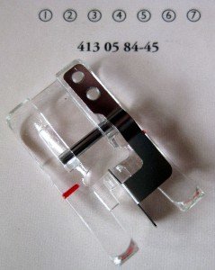 Viking Clear *B* Edge/Joining Foot 4130584-45 (1)-(7)